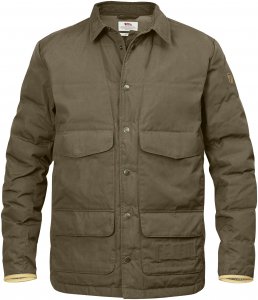 Fjällräven Sörmland Down Shirt Jacket Männer Gr. L - Daunenjacke - braun