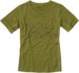 Fjällräven Trail T-Shirt Kinder Gr. 140 - Funktionsunterwäsche - oliv-dunkelgrün