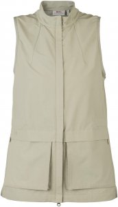 Fjällräven Travellers Vest Frauen Gr. S - Weste - weiß|beige-sand
