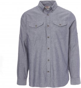 Fjällräven Övik Chambray Shirt Männer Gr. M - Casual Hemden - blau