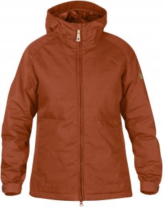 Fjällräven Övik Padded Jacket Frauen Gr. XS - Winterjacke - braun|orange