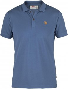 Fjällräven Övik Polo Shirt Männer Gr. S - Polo-Shirt - blau