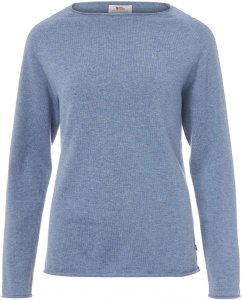 Fjällräven Övik Sweater Frauen Gr. L - Sweatshirt - blau