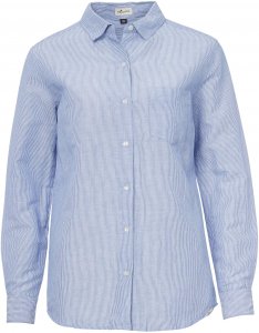 FRILUFTS Hellnar L/S Shirt Frauen Gr. 38 - Outdoor Bluse - blau