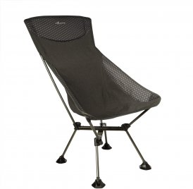 FRILUFTS Telma Comfort - Campingstuhl - schwarz - Faltstuhl