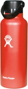 Hydro Flask 18 oz Standard Mouth - Trinkflasche - rot