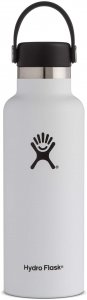 Hydro Flask 18 oz Standard Mouth - Trinkflasche - weiß