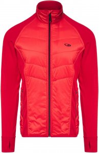 Icebreaker Ellipse Jacket Männer Gr. XXL - Wolljacke - rot
