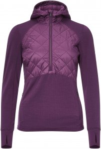 Icebreaker Ellipse LS Half Zip Hood Frauen Gr. XS - Funktionsshirt - lila