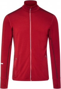 Icebreaker Incline LS Half Zip Männer Gr. XXL - Funktionsshirt - rotbraun