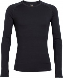Icebreaker Zone LS Crew Männer Gr. XXL - Funktionsshirt - schwarz