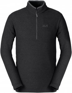 Jack Wolfskin Arco Männer Gr. XXL - Fleecepullover - schwarz