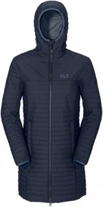 Jack Wolfskin Clarenville Frauen Gr. L - Wintermantel - blau
