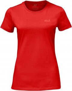 Jack Wolfskin Essential T Frauen Gr. XS - T-Shirt - rot