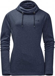 Jack Wolfskin Finley Pullover Frauen Gr. S - Fleecepullover - blau