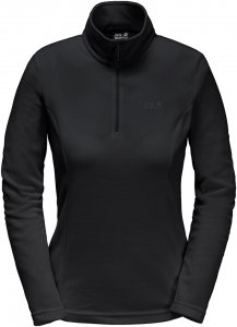 Jack Wolfskin Gecko Frauen Gr. XS - Fleecepullover - schwarz