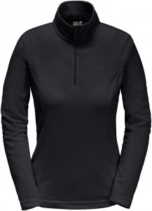 Jack Wolfskin Gecko Frauen Gr. XL - Fleecepullover - schwarz