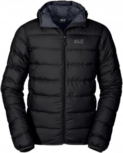 Jack Wolfskin Helium Männer Gr. L - Daunenjacke - schwarz