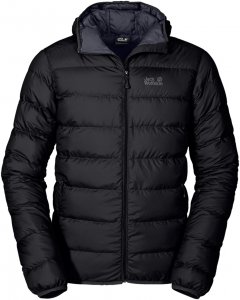Jack Wolfskin Helium Männer Gr. S - Daunenjacke - schwarz
