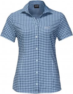Jack Wolfskin Kepler Shirt Frauen Gr. M - Outdoor Bluse - blau
