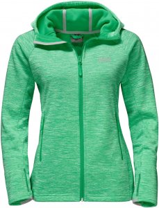 Jack Wolfskin La Cumbre Trail Jacket Frauen Gr. S - Fleecejacke - grün
