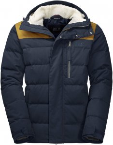 Jack Wolfskin Lakota Jacket Männer Gr. M - Daunenjacke - blau