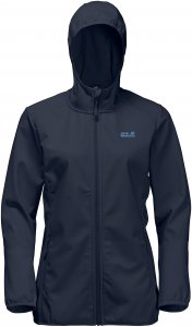 Jack Wolfskin Northern Point Frauen Gr. L - Softshelljacke - blau