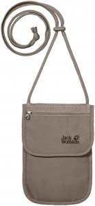 Jack Wolfskin Passport Breast Pouch Unisex - Wertsachenaufbewahrung - oliv-dunkelgrün|grau / silver mink