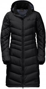 Jack Wolfskin Selenium Coat Frauen Gr. XXL - Daunenmantel - schwarz