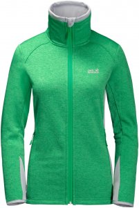 Jack Wolfskin Skyland Jacket Frauen Gr. L - Fleecejacke - grün