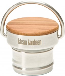 Klean Kanteen Bambus Deckel für Classic Flaschen - Trinkflasche - beige-sand