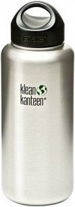 Klean Kanteen Weithalsflasche - Trinkflasche - weiß