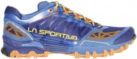 La Sportiva Bushido Männer Gr. 42 - Trailrunningschuhe - blau|orange