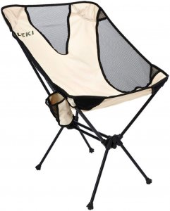 Leki Chiller - Campingstuhl - beige-sand|grau - Faltstuhl