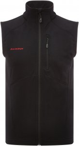 Mammut Aconcagua Vest Männer Gr. S - Fleeceweste - schwarz