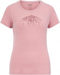 Mammut Alnasca T-Shirt Frauen Gr. XL - Funktionsshirt - pink-rosa