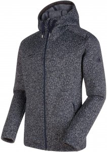 Mammut Chamuera ML Hooded Jacket Männer Gr. M - Fleecejacke - blau