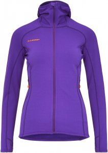 Mammut Eiswand Advanced ML Hooded Jacket Frauen Gr. S - Fleecejacke - lila