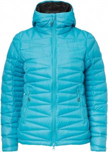 Mammut Miva IN Hooded Jacket Frauen Gr. S - Daunenjacke - petrol-türkis