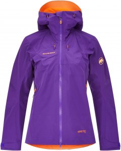 Mammut Nordwand Advanced HS Hooded Jacket Frauen Gr. S - Regenjacke - lila