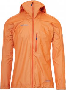 Mammut Nordwand Light HS Hooded Jacket Männer Gr. M - Regenjacke - orange