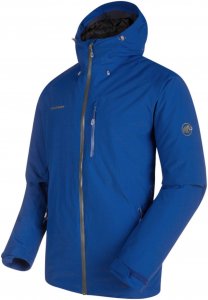 Mammut Runbold HS Thermo Hooded Jacket Männer Gr. XXL - Winterjacke - blau