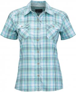 Marmot Zoey SS Frauen Gr. XS - Outdoor Bluse - petrol-türkis