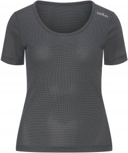 Odlo Light Cubic S/S Shirt Frauen Gr. L - Funktionsunterwäsche - grau|schwarz