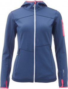 Ortovox Fleece light Hoody Frauen Gr. M - Fleecejacke - blau