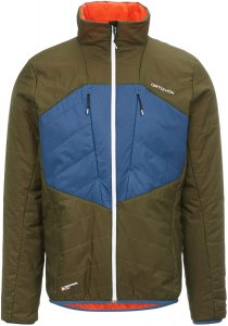 Ortovox Swisswool Dufour Jacket Männer Gr. L - Übergangsjacke - oliv-dunkelgrün