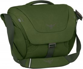 Osprey Flap Jack Courier - Umhängetasche - grün / peat green