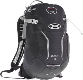 Osprey Syncro 15 - Fahrradrucksack - Gr. S/M - schwarz / meteorite grey