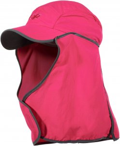 Outdoor Research Sun Runner Cap Kinder Gr. 51 cm - Sonnenhut - pink-rosa|grau