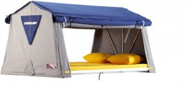 Overcamp Dachzelt - Gr. 130 - grau / grey - für 2 Personen